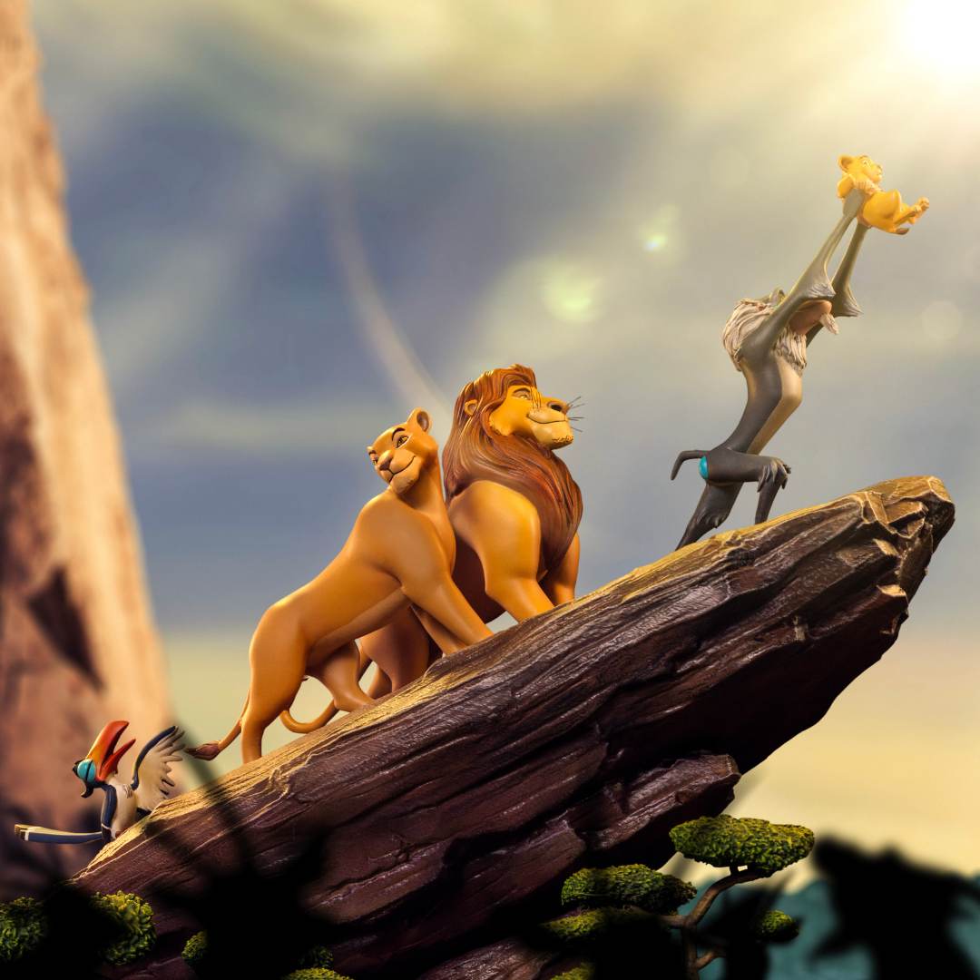 König der Löwen Deluxe - Disney Klassiker 100 Jahre – Art Scale 1/10 von Iron Studios