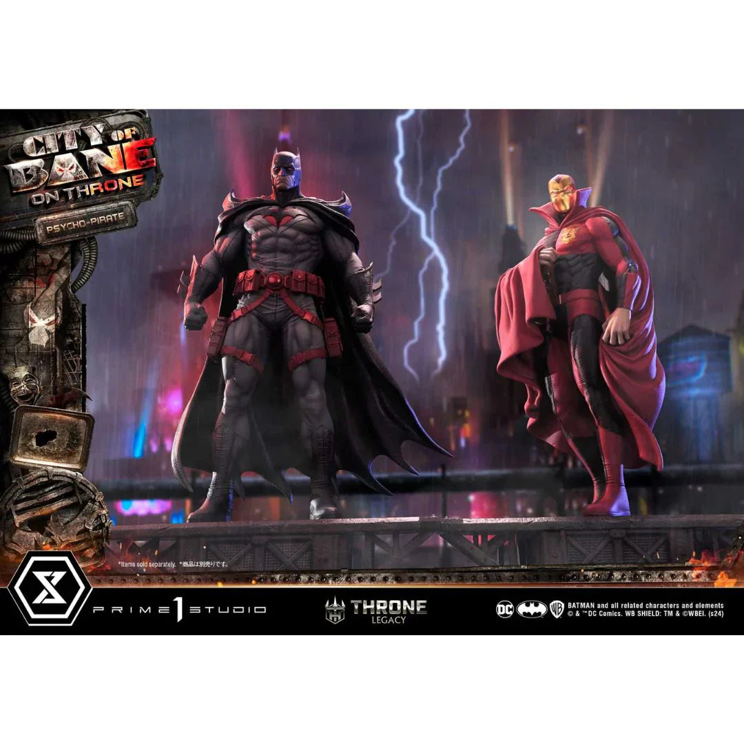 Batman Stadt von Bane Psycho-Pirate Statue von Prime 1 Studios