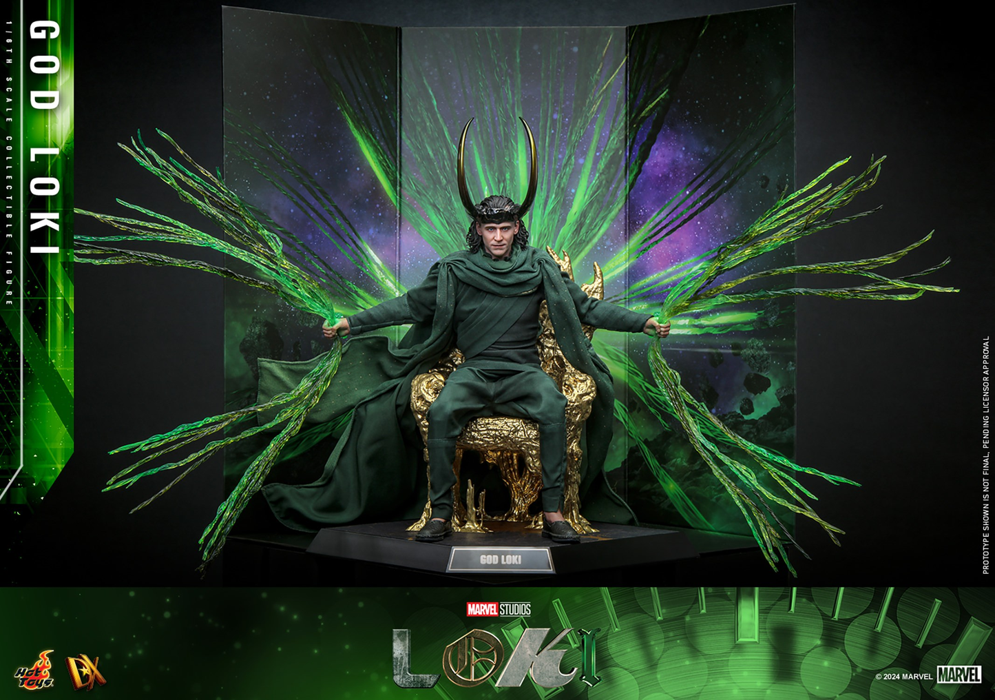 GOTT LOKI Sixth Scale Figur von Hot Toys