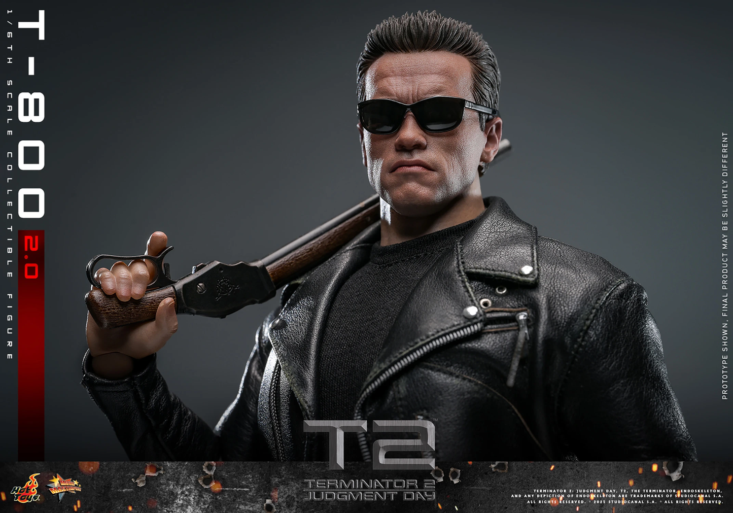 T-800 (2.0) Sixth Scale Figure von Hot Toys