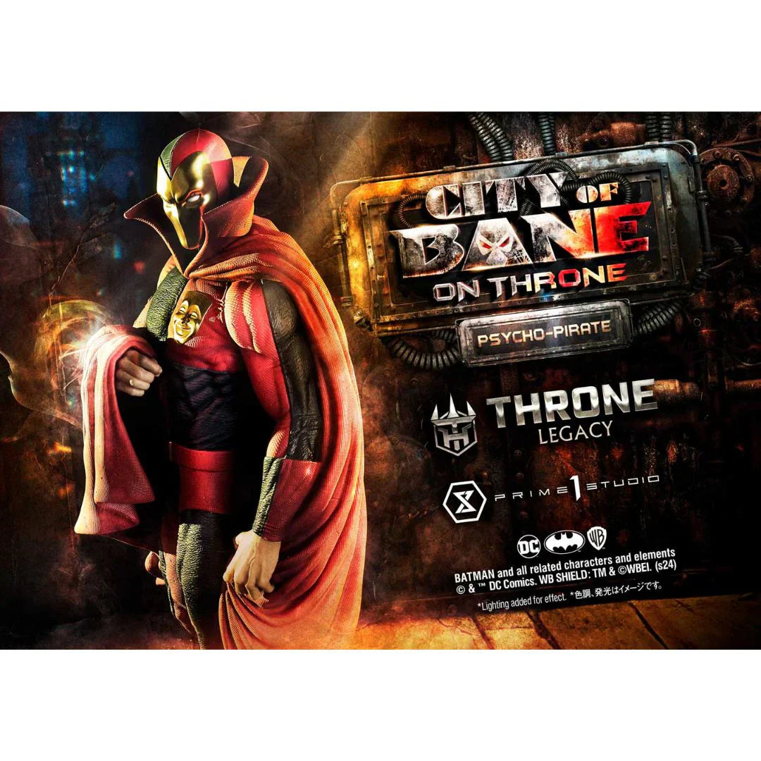 Batman Stadt von Bane Psycho-Pirate Statue von Prime 1 Studios