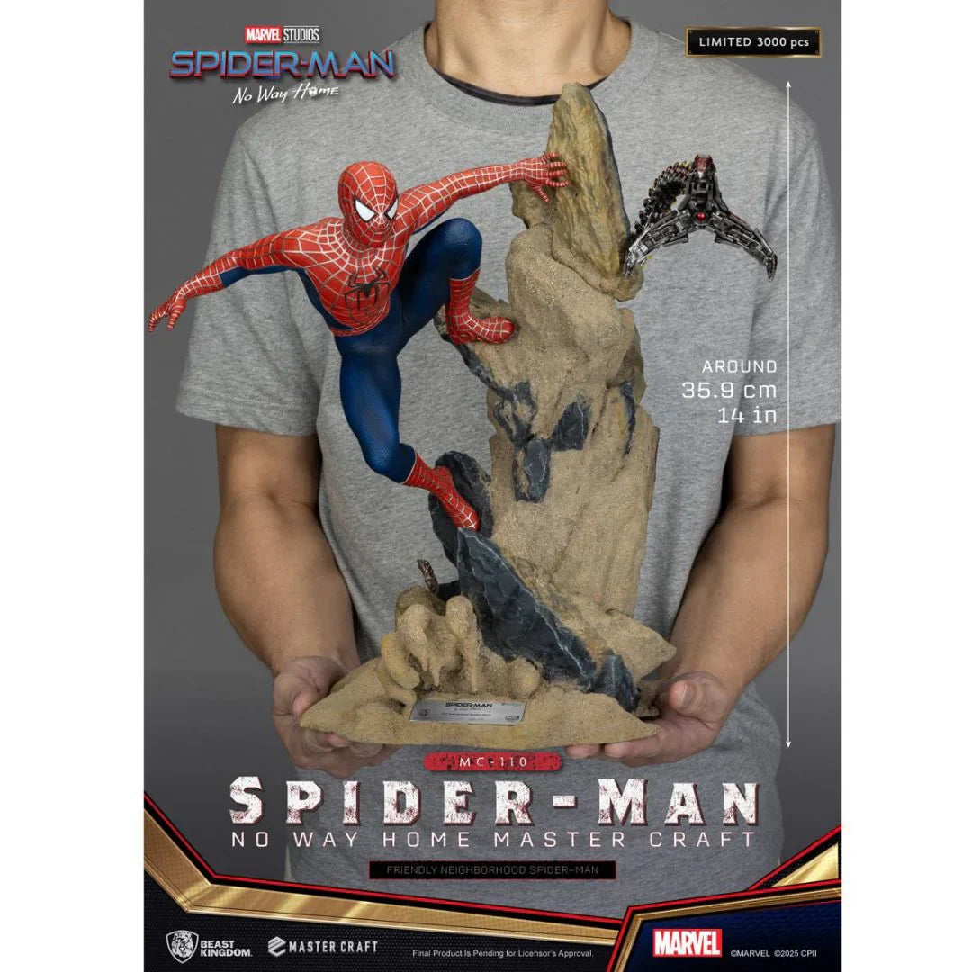 Spider-Man: No Way Home Freundliche Nachbarschaft Spider-Man MC-110 Master Craft Statue