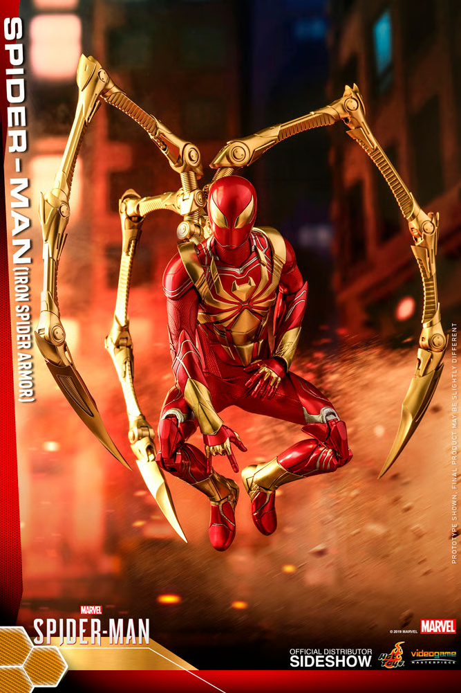 Spider-Man (Iron Spider Rüstung) Sixth Scale Figur von Hot Toys