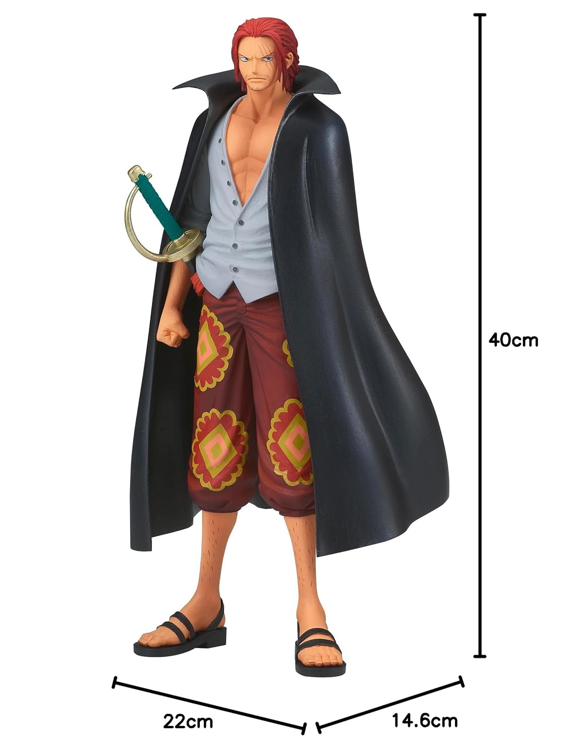 One Piece DXF Die Grandline-Serie Shanks von Banpresto