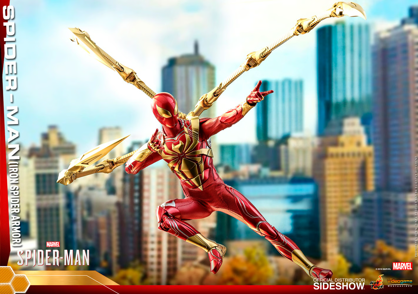 Spider-Man (Iron Spider Rüstung) Sixth Scale Figur von Hot Toys