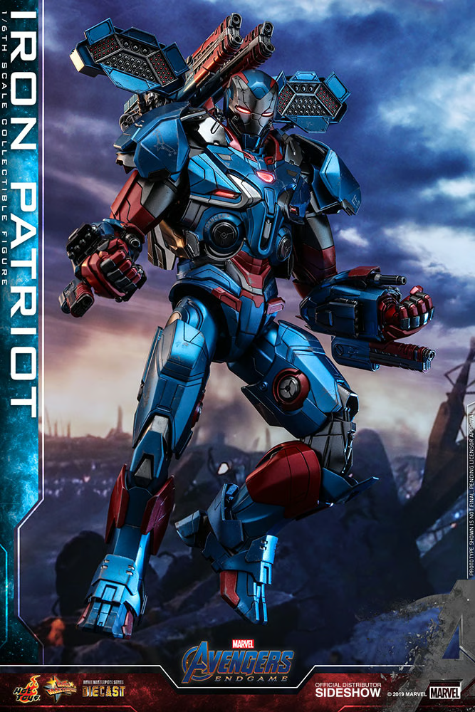 Iron Patriot Sixth Scale Figur von Hot Toys