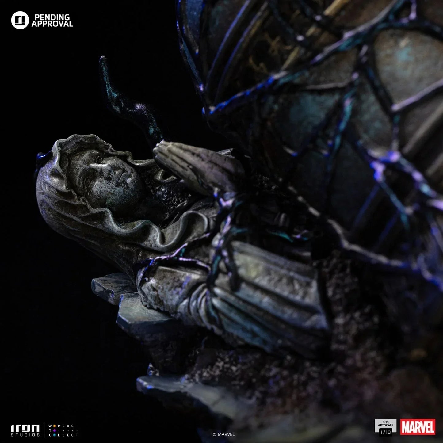 Spider-Man Black Bds Art Statue von Iron Studios