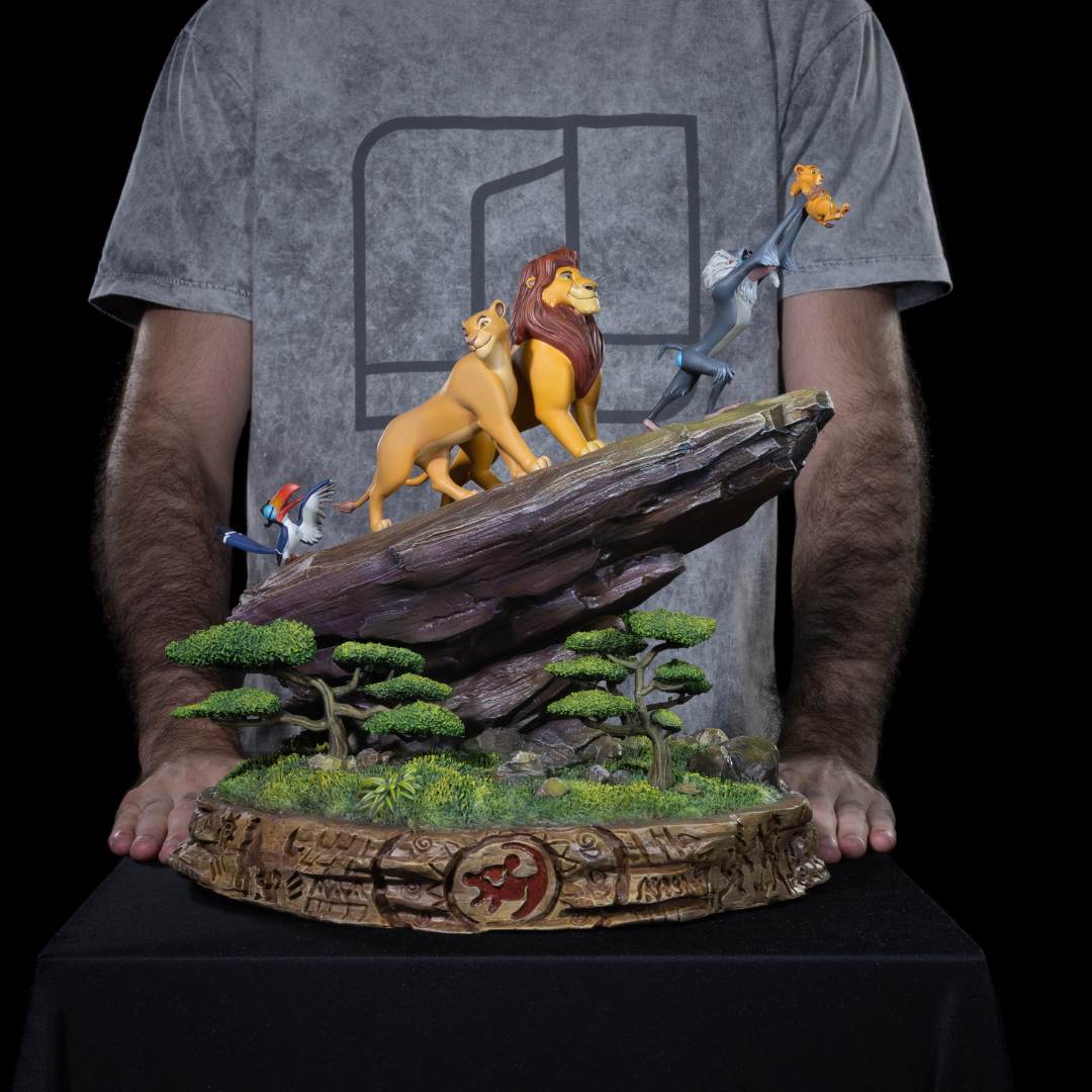 König der Löwen Deluxe - Disney Klassiker 100 Jahre – Art Scale 1/10 von Iron Studios