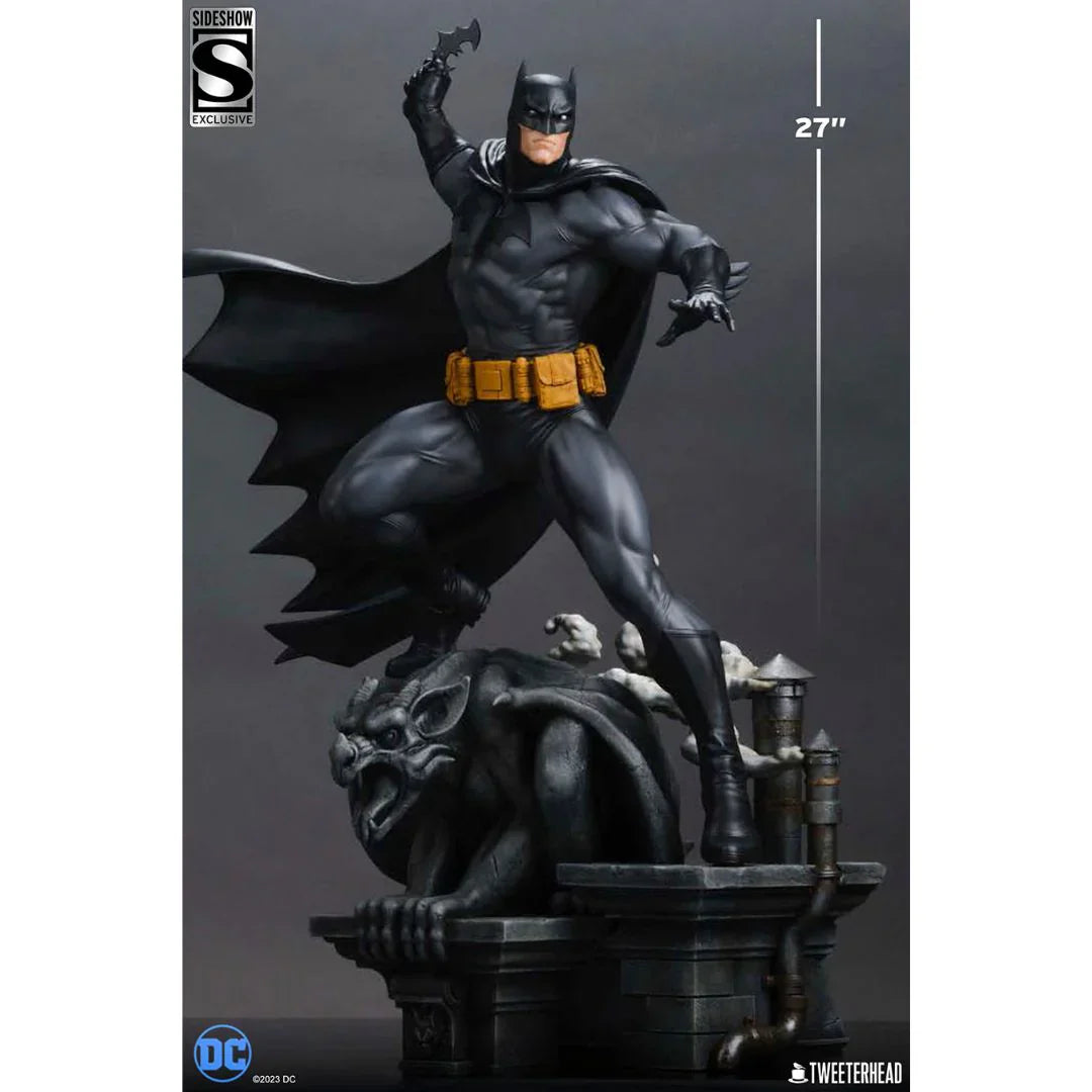 Batman (Schwarz und Grau Edition) Viertel Maßstab Maquette Statue von Tweeterhead