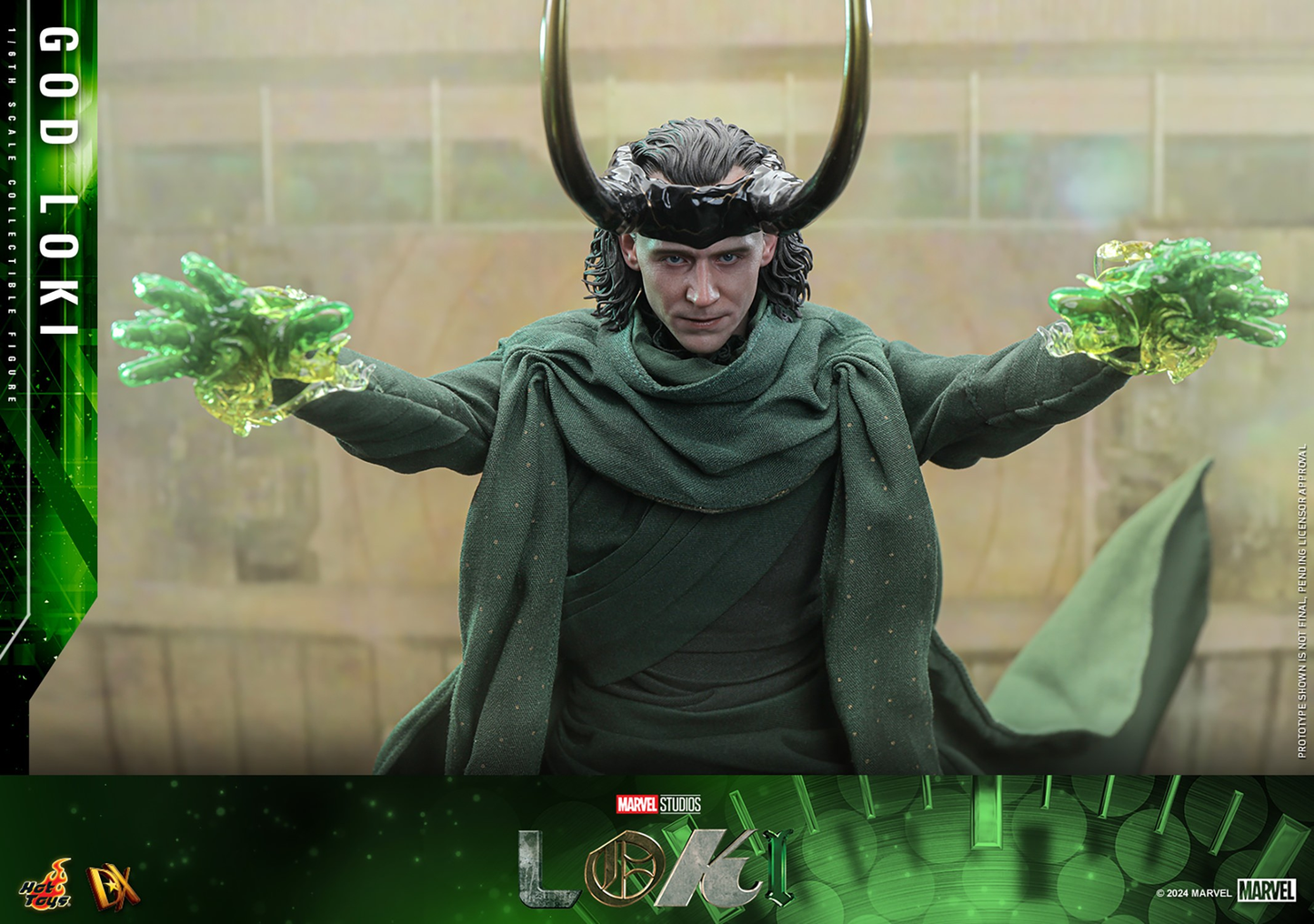 GOTT LOKI Sixth Scale Figur von Hot Toys