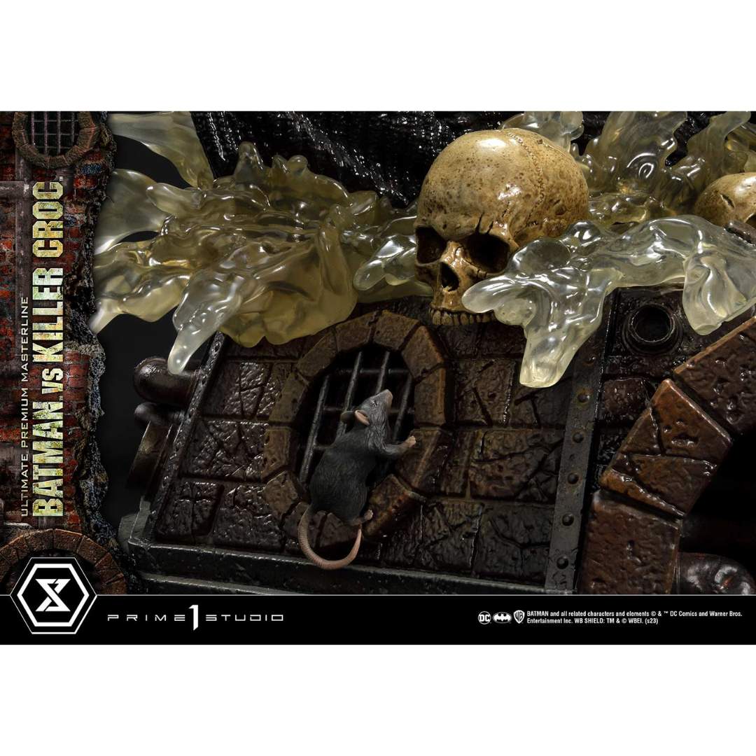 Dc Comics Batman Vs Killer Croc Statue Von Prime 1 Studio