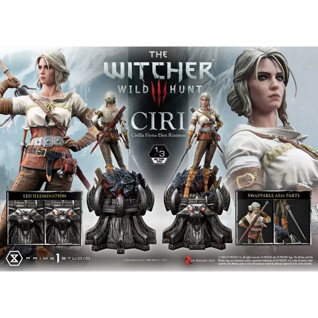 The Witcher 3: Wild Hunt Ciri Fiona Elen Riannon Bonus Version von Prime 1 Studio