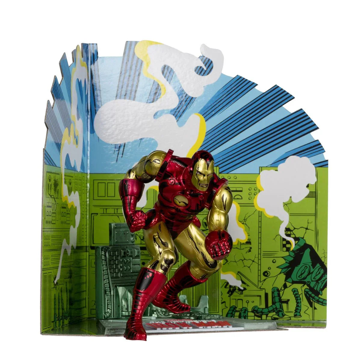 Der Unbesiegbare Iron Man #126 1:10 Maßstab Posed Figur mit Szene