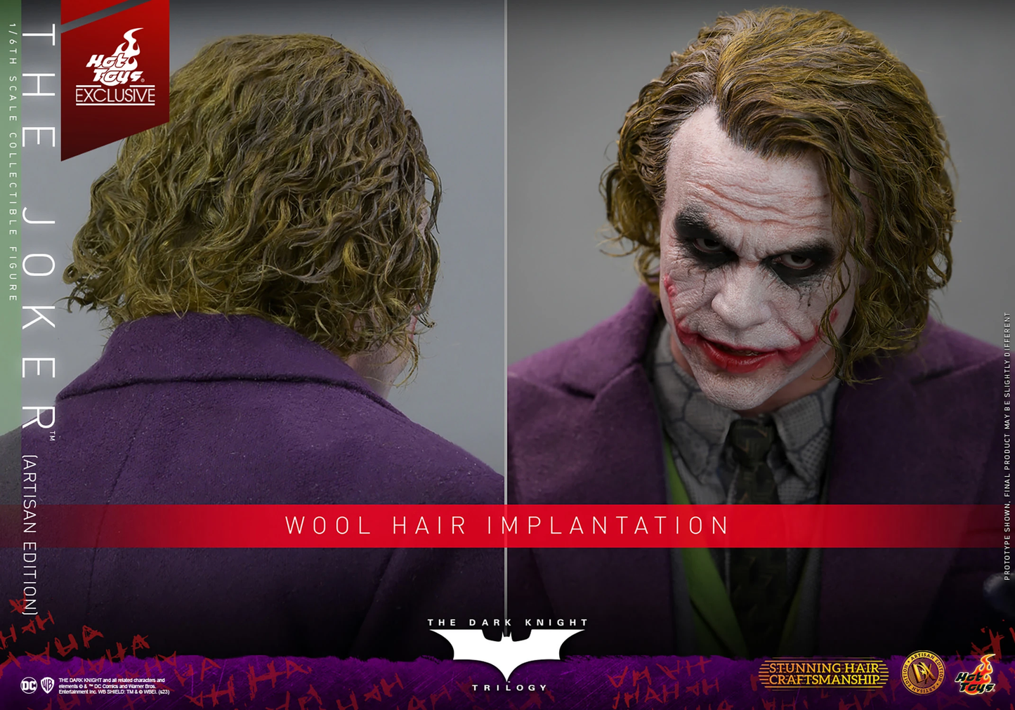 Der Joker (Artisan Edition) Sechste Maßstab Figur von Hot Toys