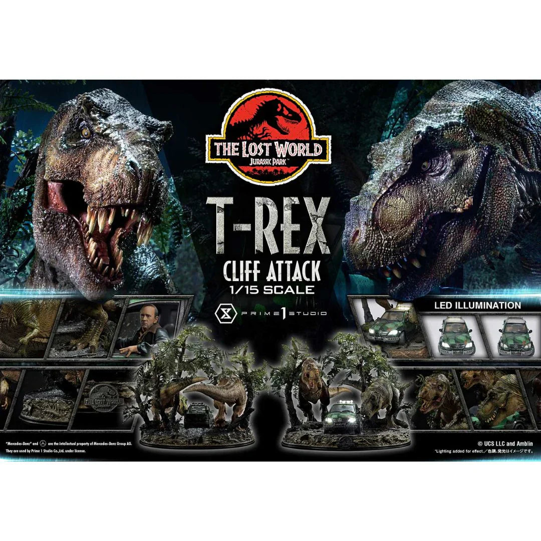 Die verlorene Welt: Jurassic Park (Film) T-Rex Klippenangriff von Prime1 Studio