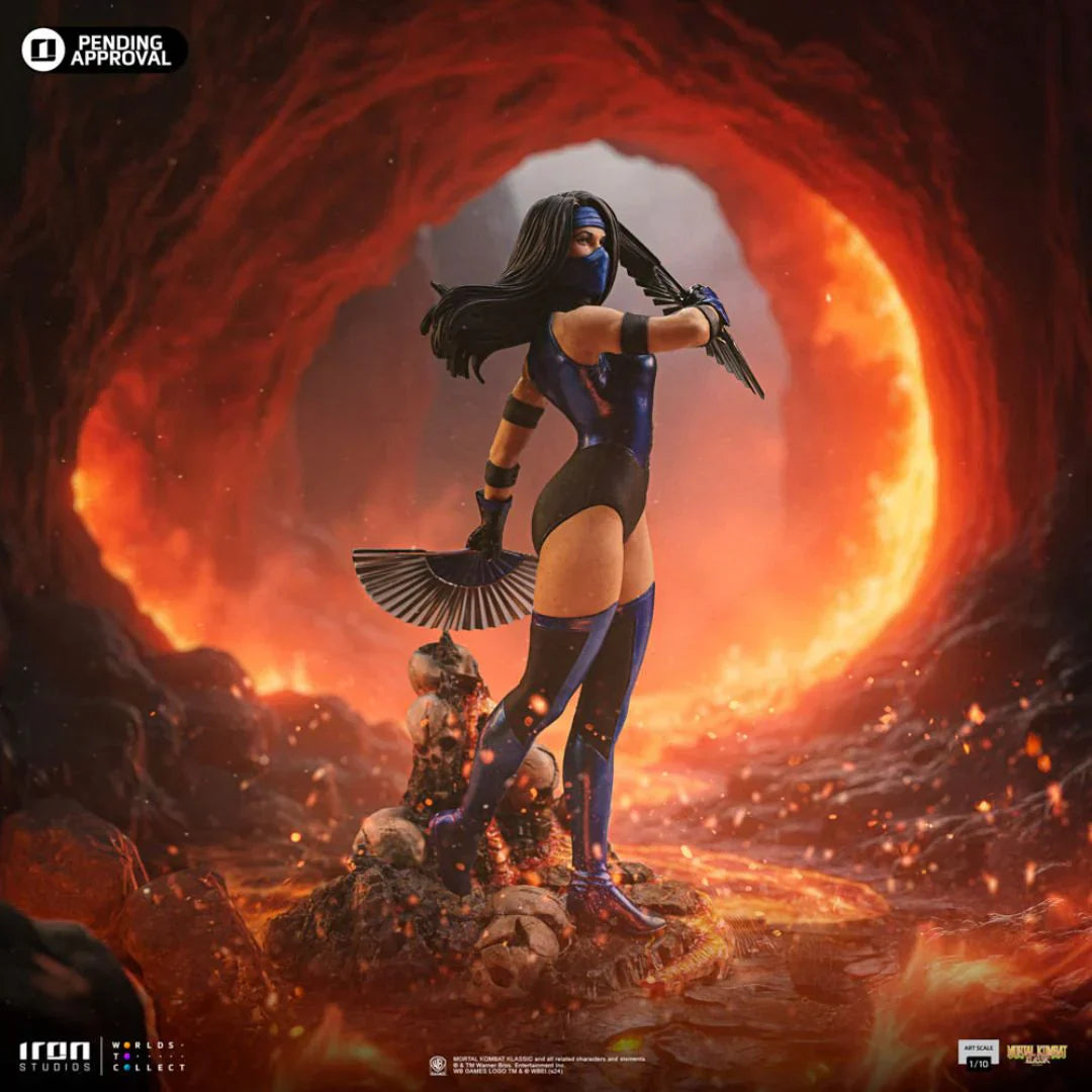 Mortal Kombat Kitana Statue von Iron Studios
