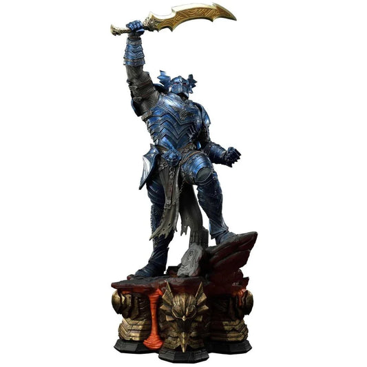 Die gnadenlosen Dunklen Ritter Metallstatue von Prime 1 Studio