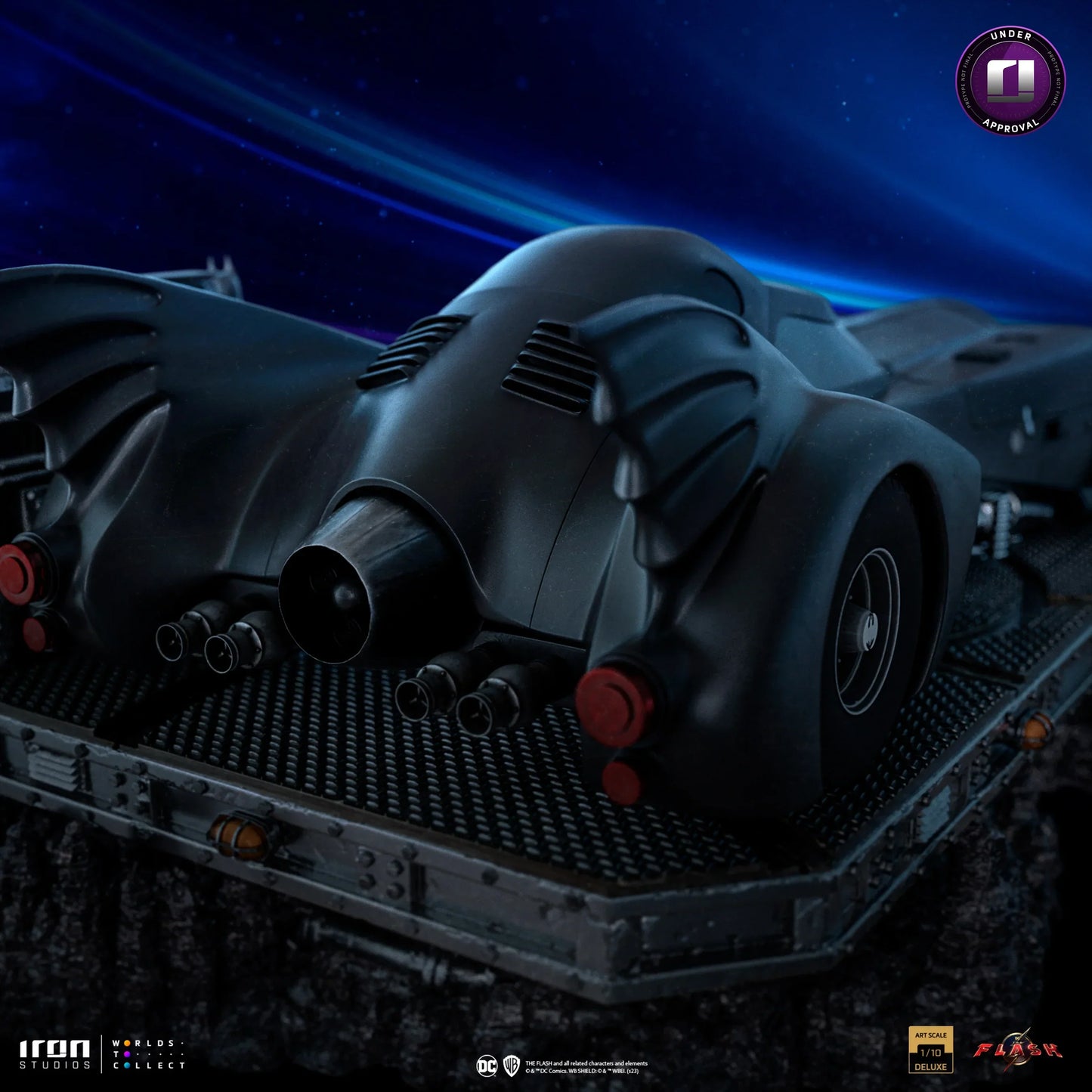 Die Flash-Film Batmobile Deluxe Art Scale Limited Edition 1:10 Statue