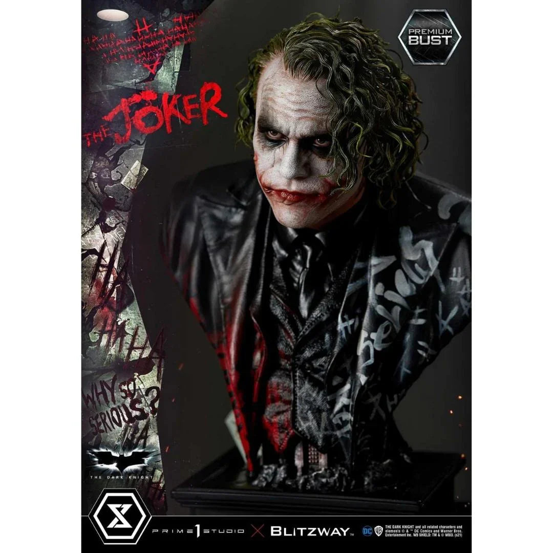 Der Joker aus The Dark Knight - Limitierte Edition Büste von Prime 1 Studio