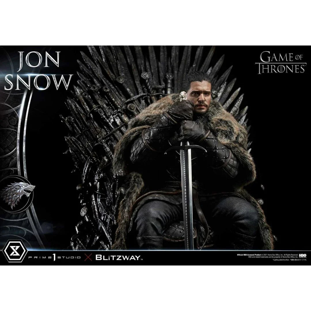 Game Of Thrones Jon Snow 1/4 Maßstab Figur von Prime1 Studios