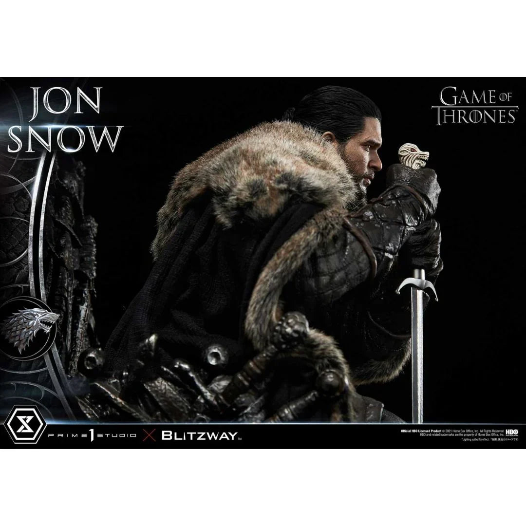Game Of Thrones Jon Snow 1/4 Maßstab Figur von Prime1 Studios