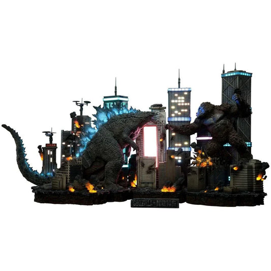 Godzilla vs Kong Finale Schlacht Statue von Prime1 Studio