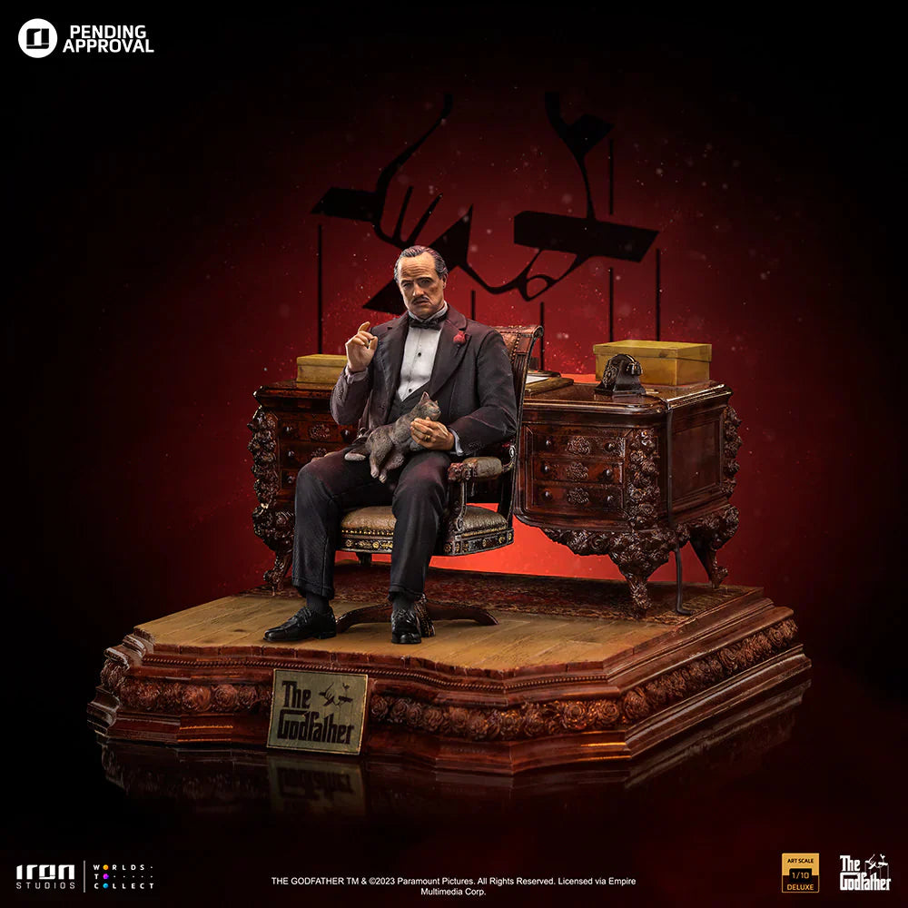Don Vito Corleone Der Pate Deluxe 1:10 Maßstab Statue von Iron Studios