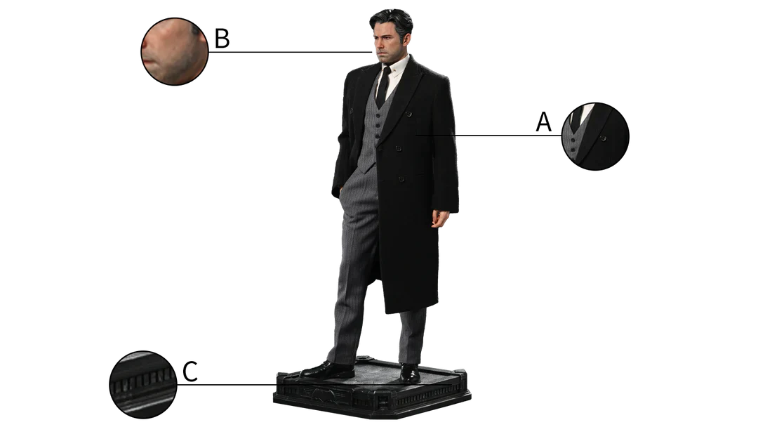 Bruce Wayne (Ben Affleck) 1/4 Skala Statue