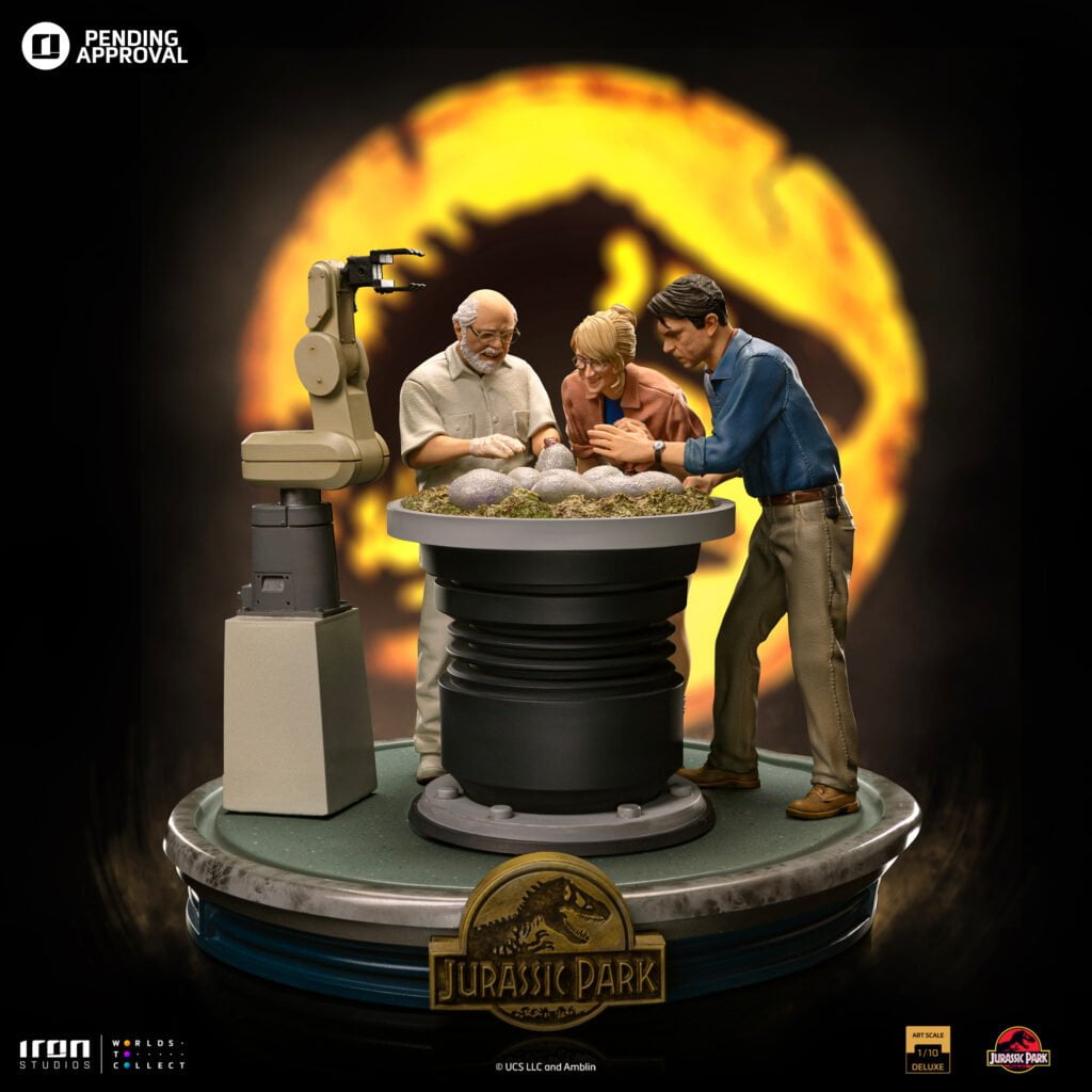 Jurassic Park Dino-Hatching 1/10 Art Scale Limited Edition Statue