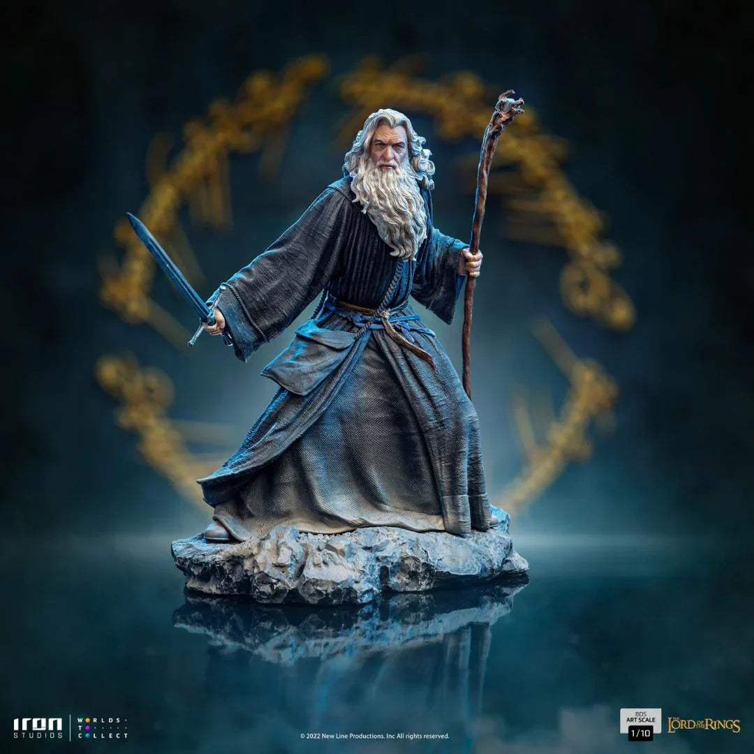 Gandalf Die Herr der Ringe Kunstskala 1/10 Statue von Iron Studio