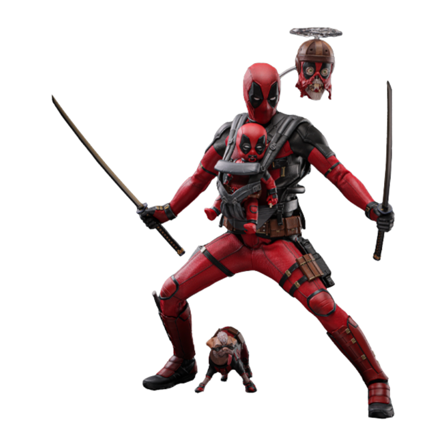 DEADPOOL Sechster Maßstab Figur von Hot Toys