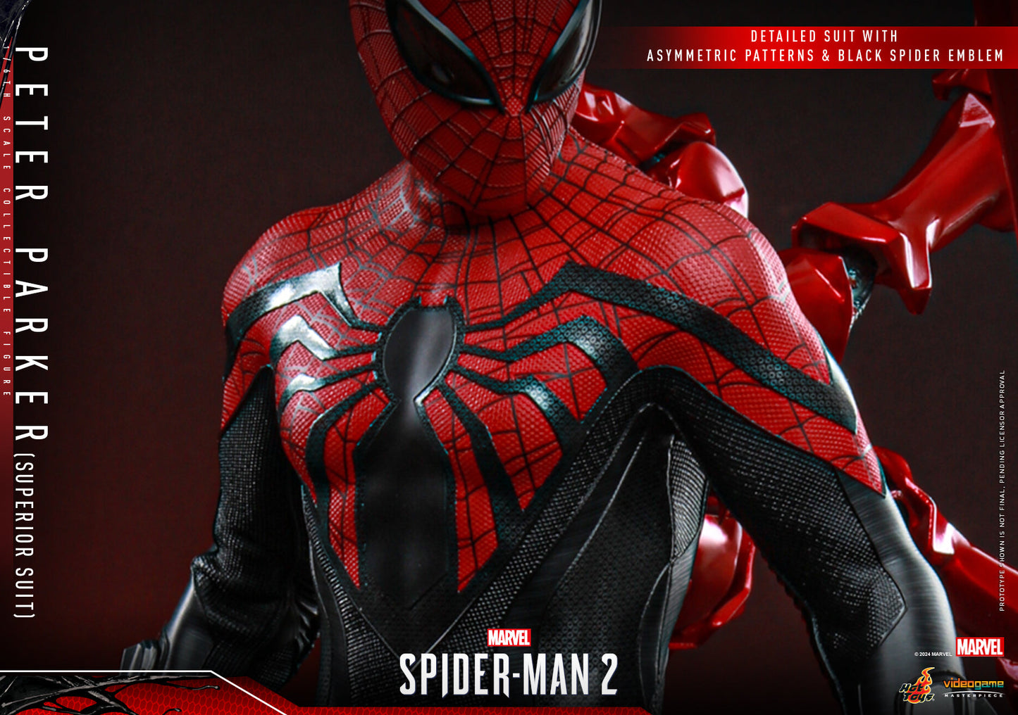 Peter Parker (Überlegener Anzug) Sechster Maßstab Sammlerfigur