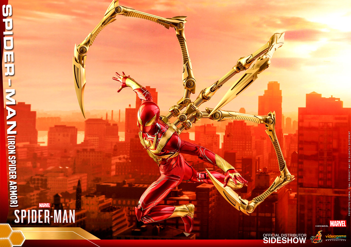 Spider-Man (Iron Spider Rüstung) Sixth Scale Figur von Hot Toys
