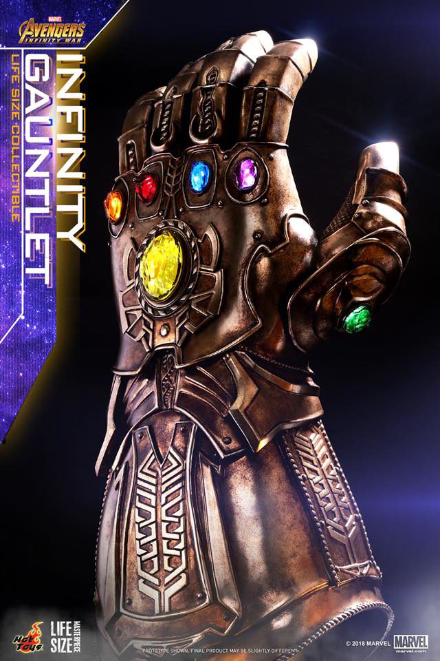 INFINITY GAUNTLET Replik-Prop von Hot Toys