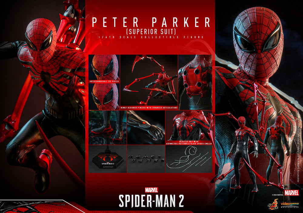 Peter Parker (Überlegener Anzug) Sechster Maßstab Sammlerfigur