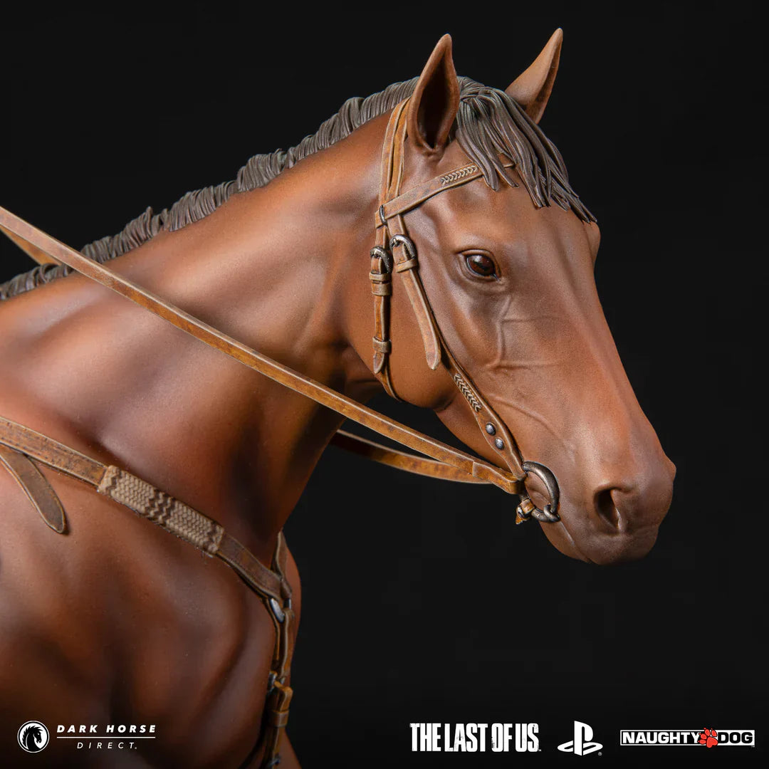 The Last of Us: Joel & Ellie zu Pferd Premium Statue