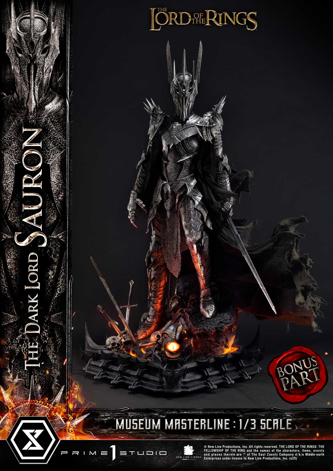 Prime 1 Studio Der Herr der Ringe (Film) Die Dunkle Herrscher Sauron Statue
