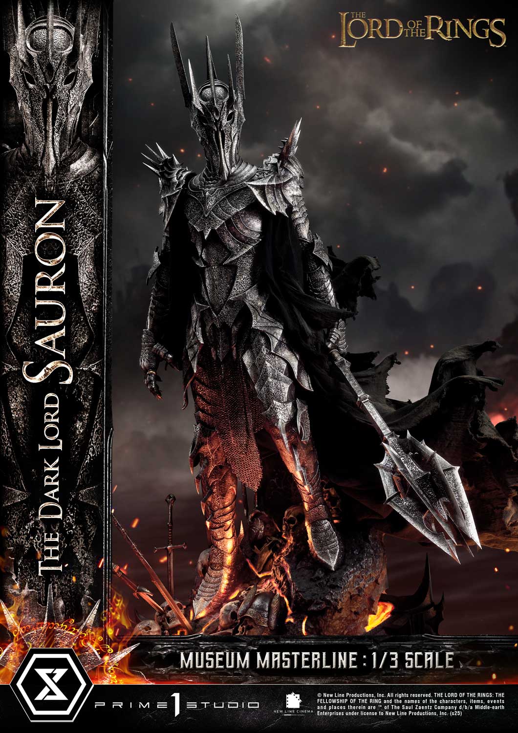 Prime 1 Studio Der Herr der Ringe (Film) Die Dunkle Herrscher Sauron Statue