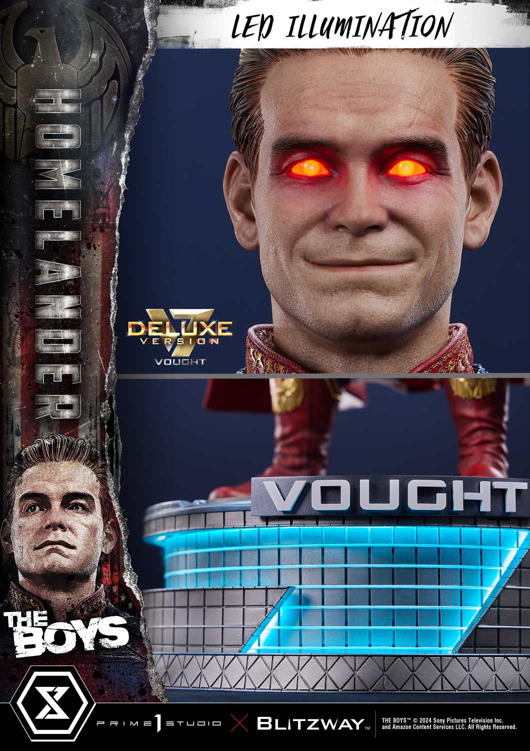 Die Boys Homelander Deluxe Version von Prime 1 Studio