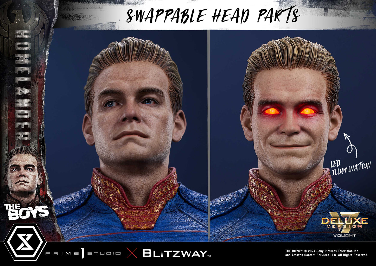 Die Boys Homelander Deluxe Version von Prime 1 Studio