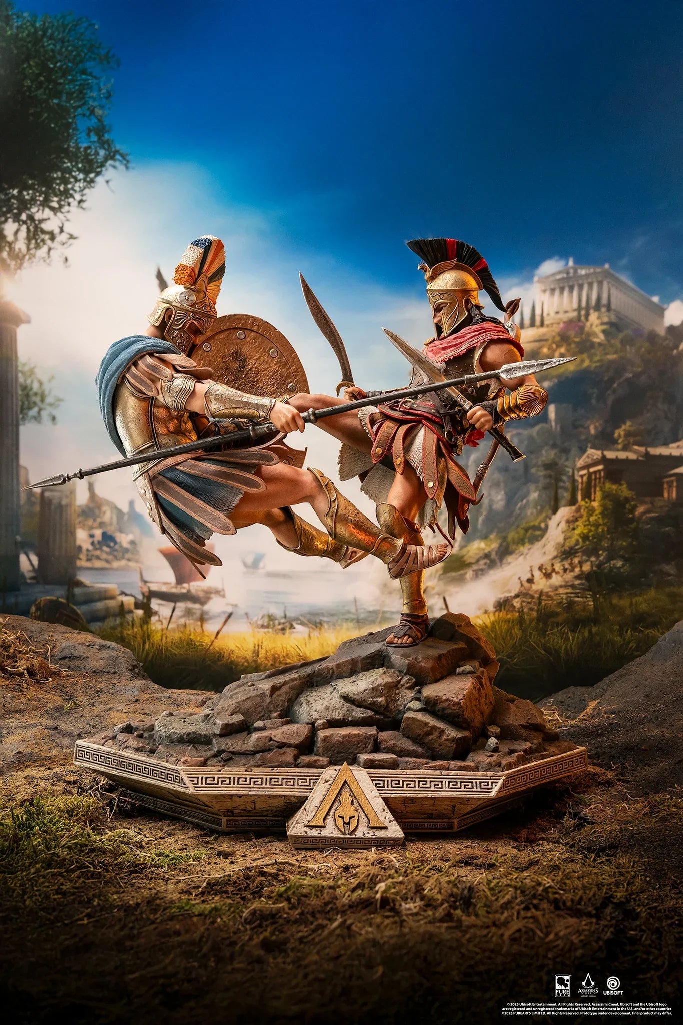 Assassin's Creed Spartan Kick 1/6 Maßstab Diorama von PureArts
