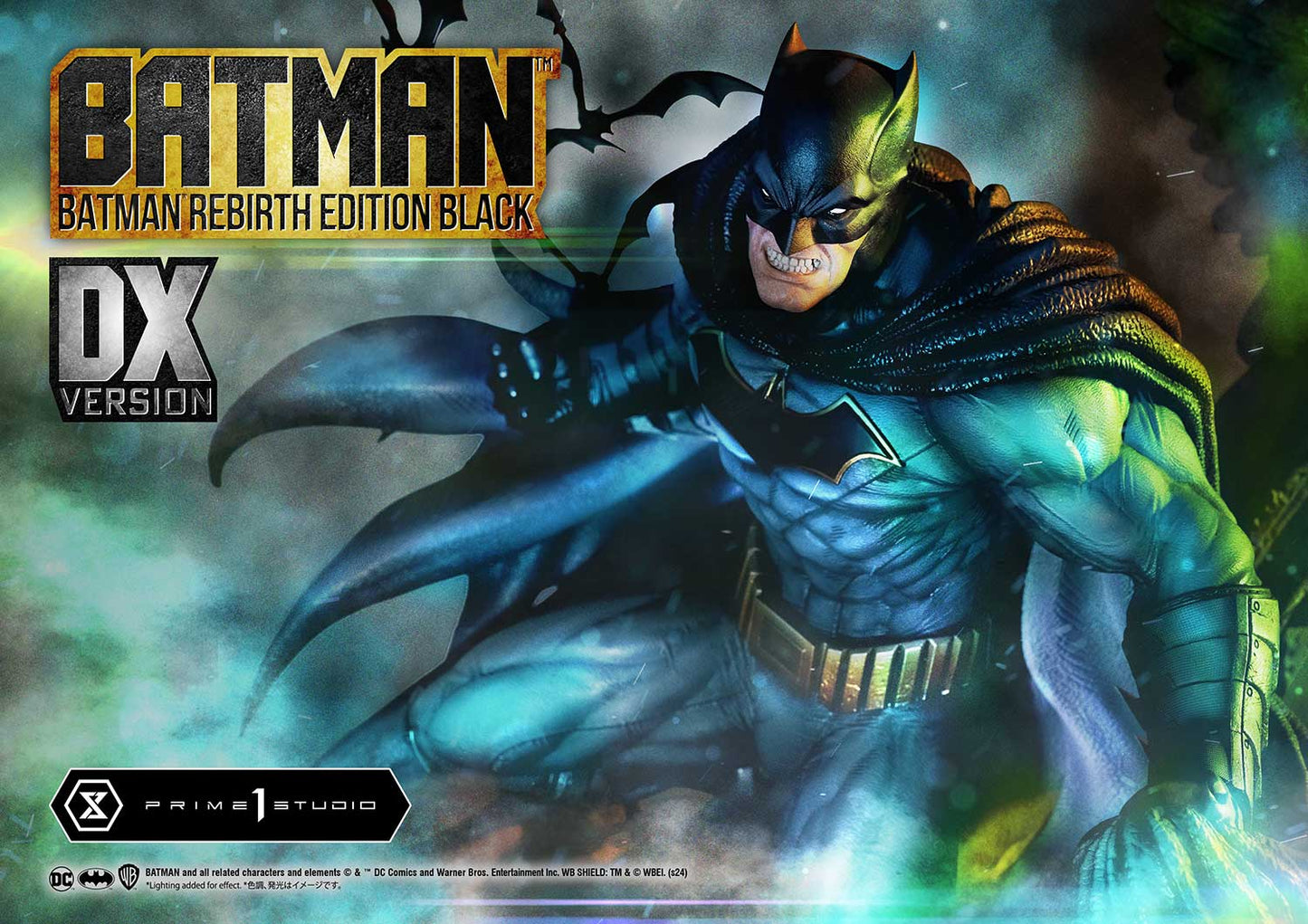 Batman Rebirth Edition (Schwarz) DX Bonus-Version Statue von Prime 1 Studio