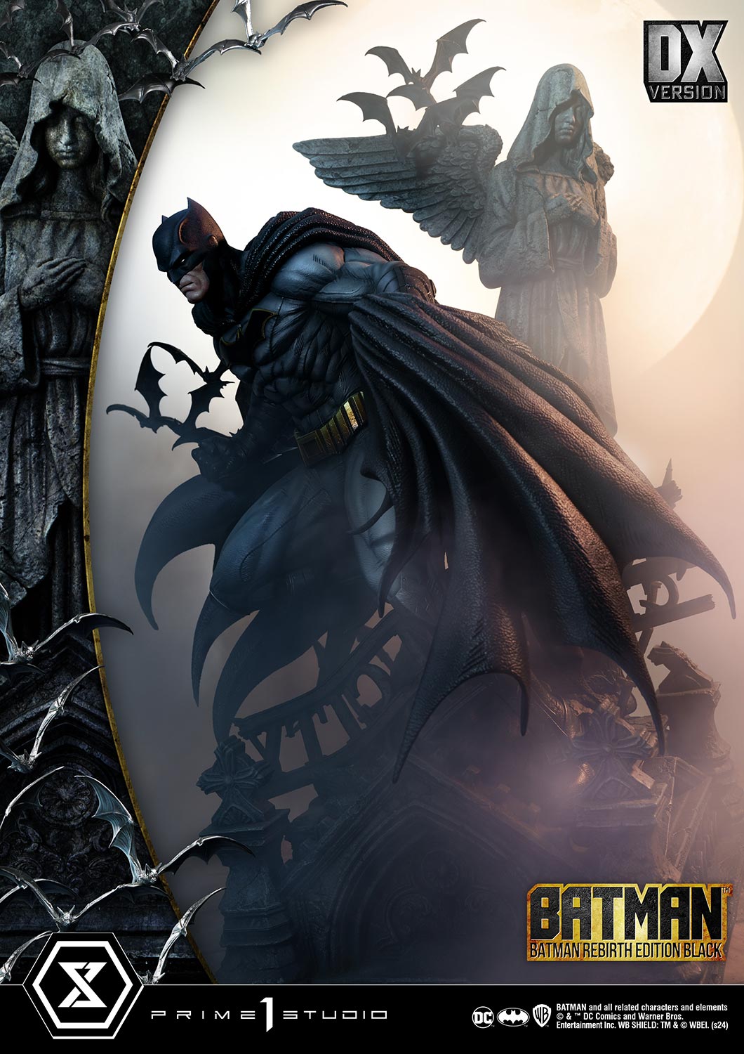 Batman Rebirth Edition (Schwarz) DX Bonus-Version Statue von Prime 1 Studio