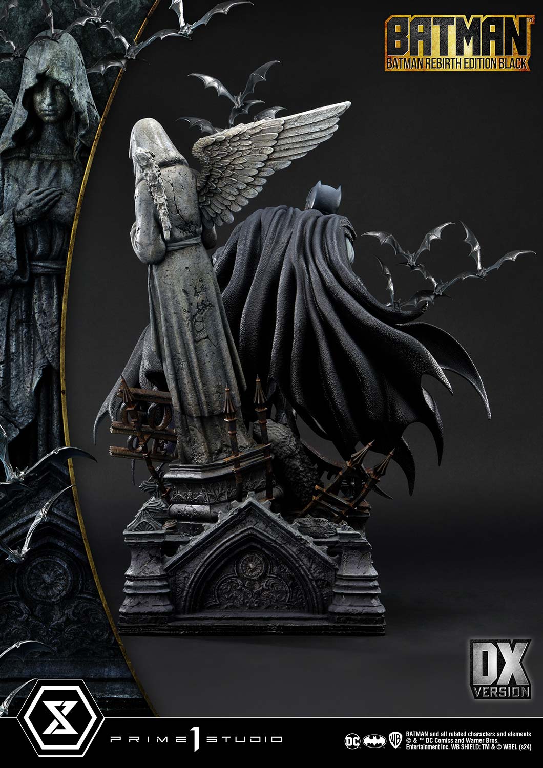 Batman Rebirth Edition (Schwarz) DX Bonus-Version Statue von Prime 1 Studio