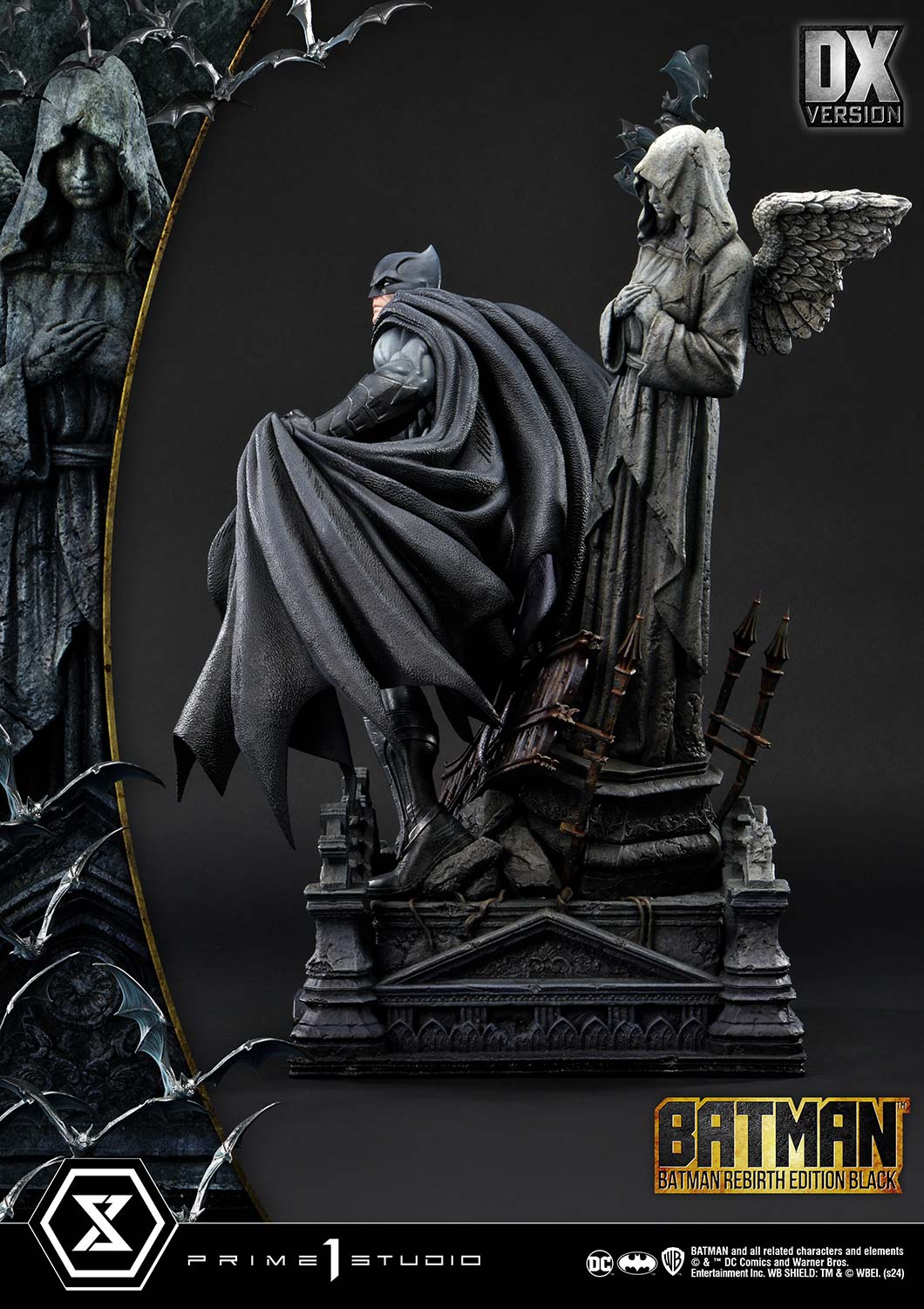 Batman Rebirth Edition (Schwarz) DX Bonus-Version Statue von Prime 1 Studio
