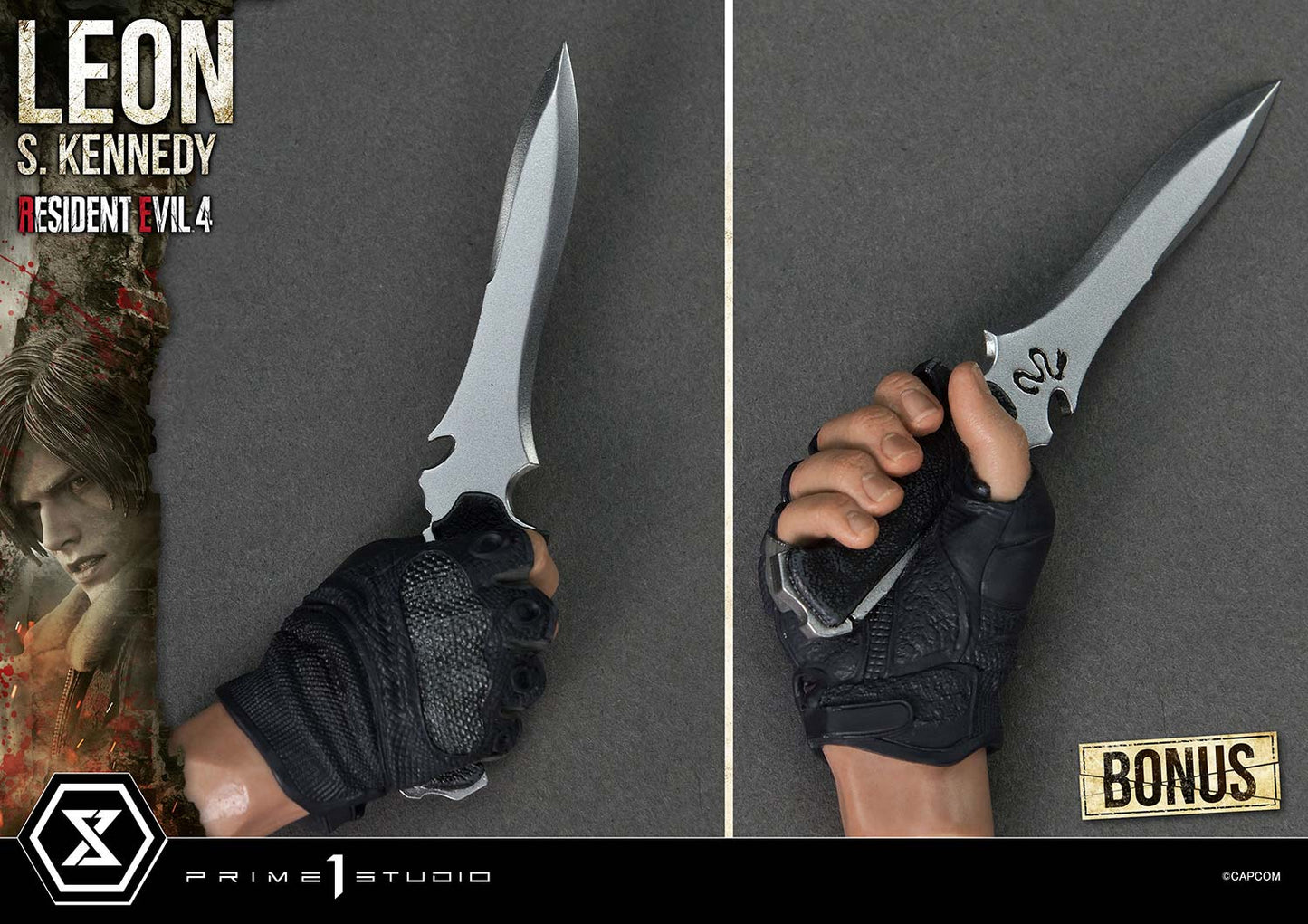 Resident Evil 4 Leon S. Kennedy Bonusversion Statue von Prime1 Studios