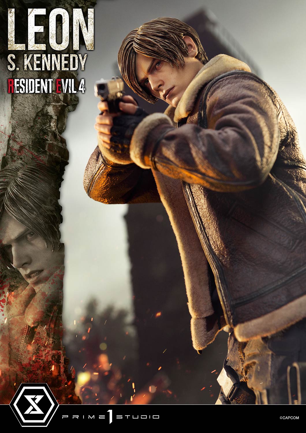 Resident Evil 4 Leon S. Kennedy Bonusversion Statue von Prime1 Studios