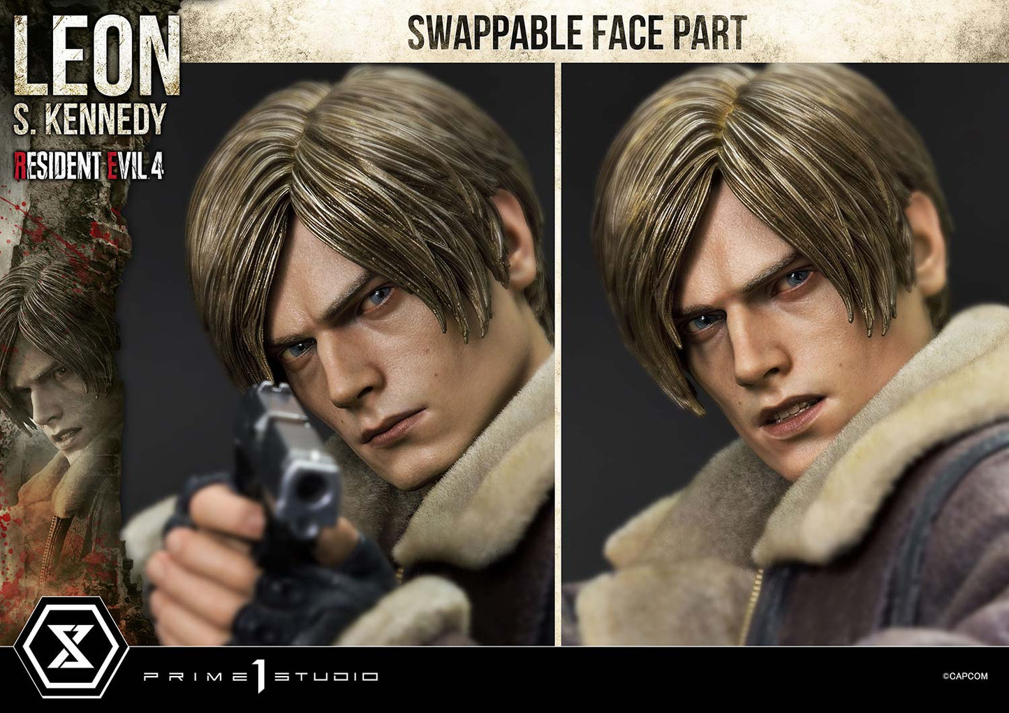 Resident Evil 4 Leon S. Kennedy Bonusversion Statue von Prime1 Studios