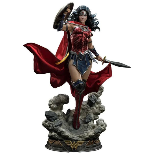 Wonder Woman Rebirth Silber Rüstung Version Statue von Prime 1 Studio