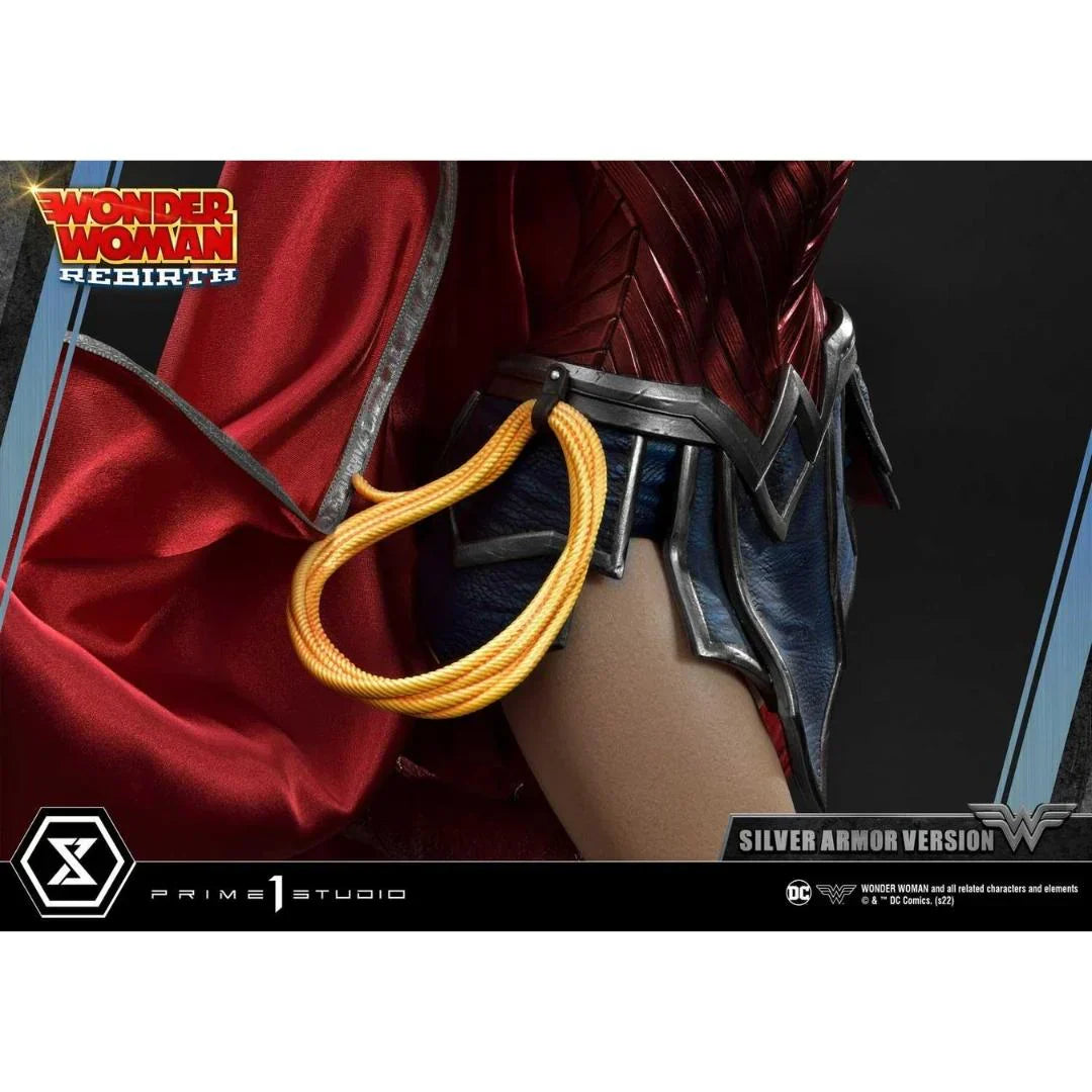 Wonder Woman Rebirth Silber Rüstung Version Statue von Prime 1 Studio